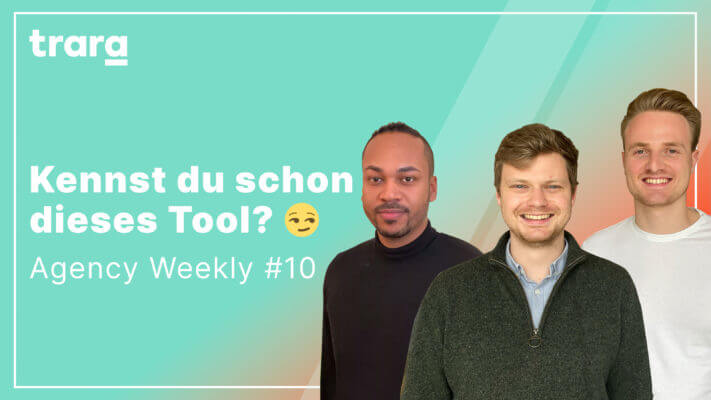 Website-Analyse mit Hotjar | trara Agency Weekly #10 | Marius Staud, Niklas Buschner & Michell Osew